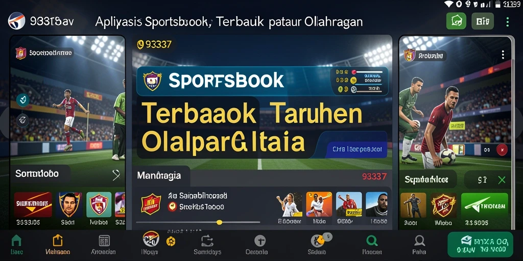 Screenshot 93337 menunjukkan tampilan antarmuka aplikasi Sportsbook yang menarik.