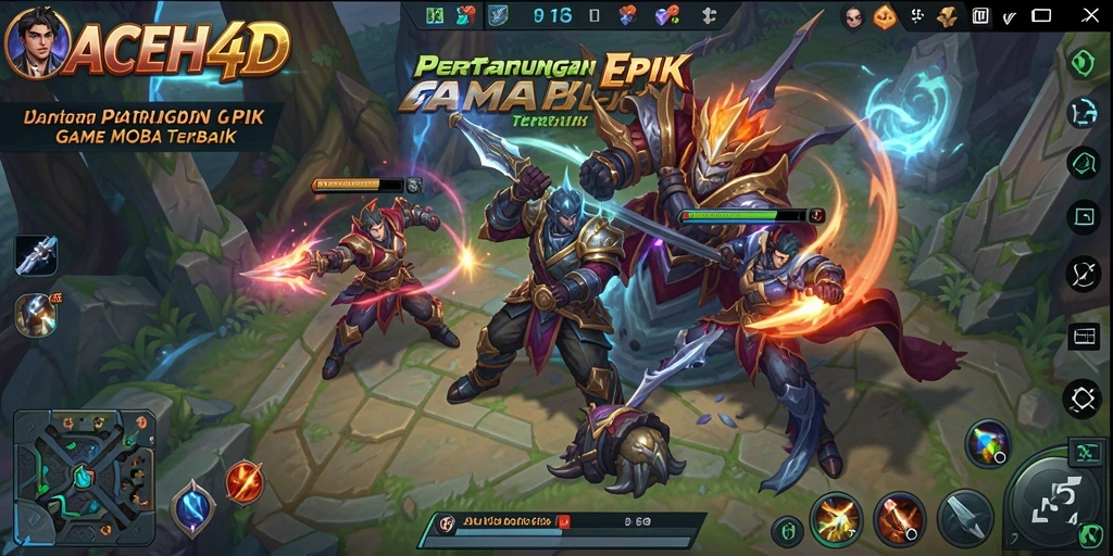 Tangkapan layar menampilkan gameplay seru di ACEH4D.