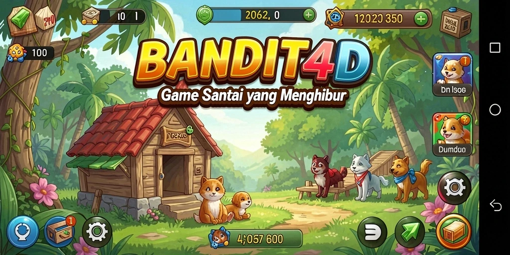 Tampilan gameplay seru dari BANDIT4D yang menghibur.