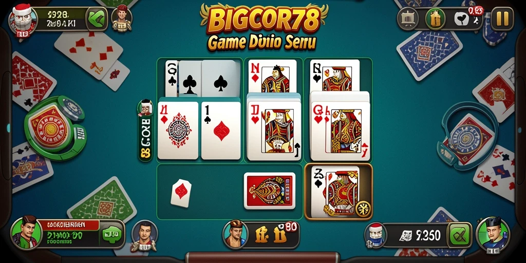 Screenshot gameplay Domino yang seru dan kompetitif.