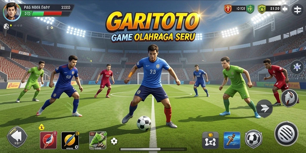 Tampilan gameplay <strong>GARITOTO</strong> yang seru dan realistis dalam olahraga.
