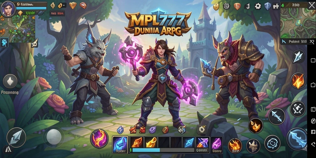 Tampilan gameplay seru dan mendebarkan di dunia ARPG.