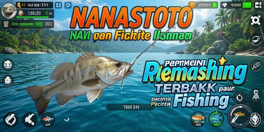 Tangkapan ikan yang epik dalam gameplay NANASTOTO.