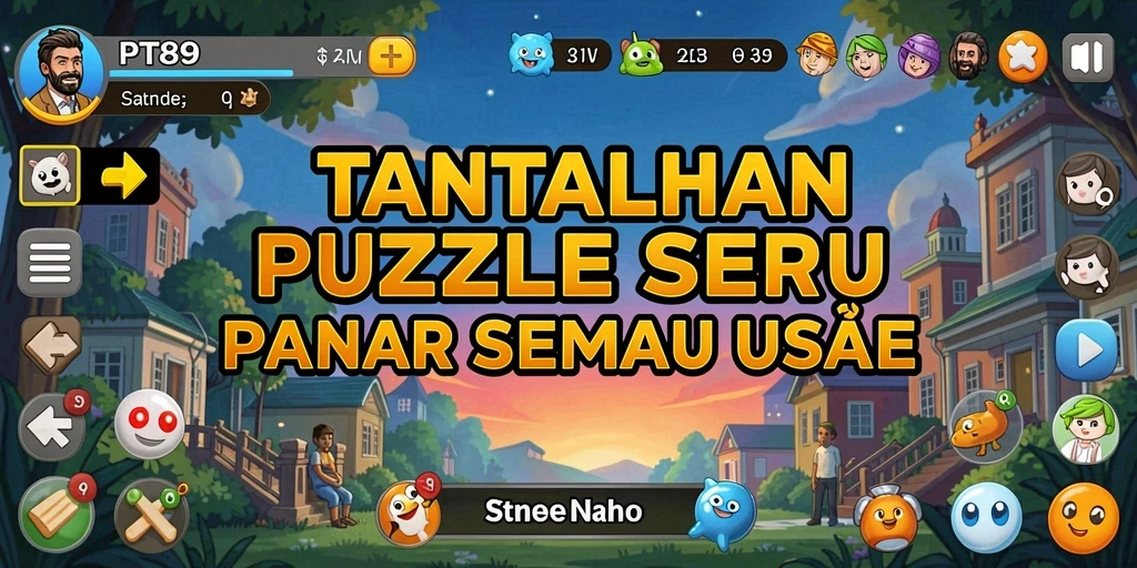 Gameplay PT89 menunjukkan berbagai tantangan puzzle menarik.