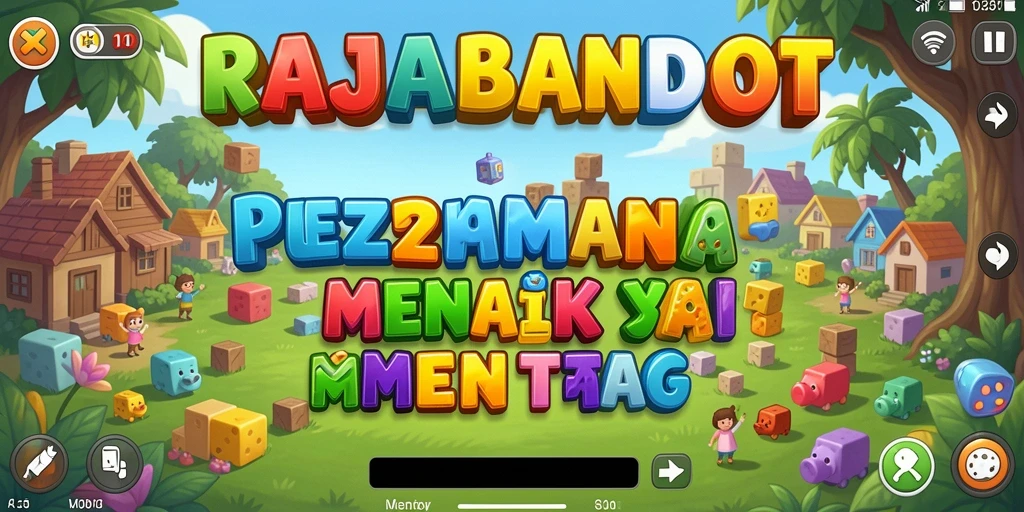 Screenshot utama RAJABANDOT menampilkan gameplay Puzzle yang seru.