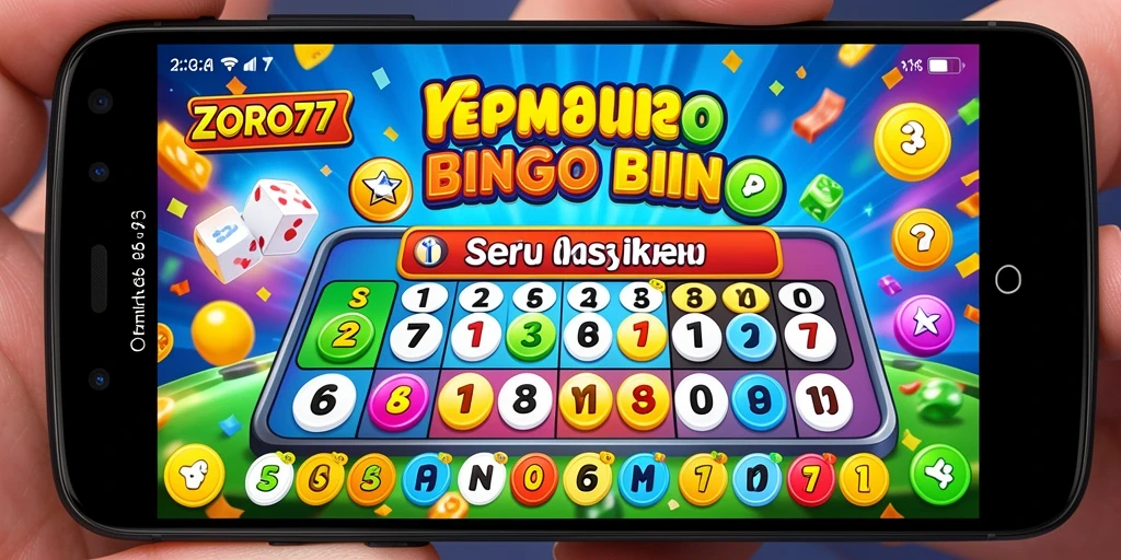 Gameplay menarik dan seru dalam aplikasi Bingo ZORO77.